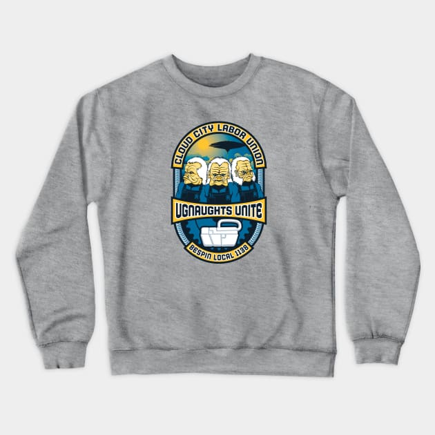 Ugnaughts Unite Crewneck Sweatshirt by GradyGraphics